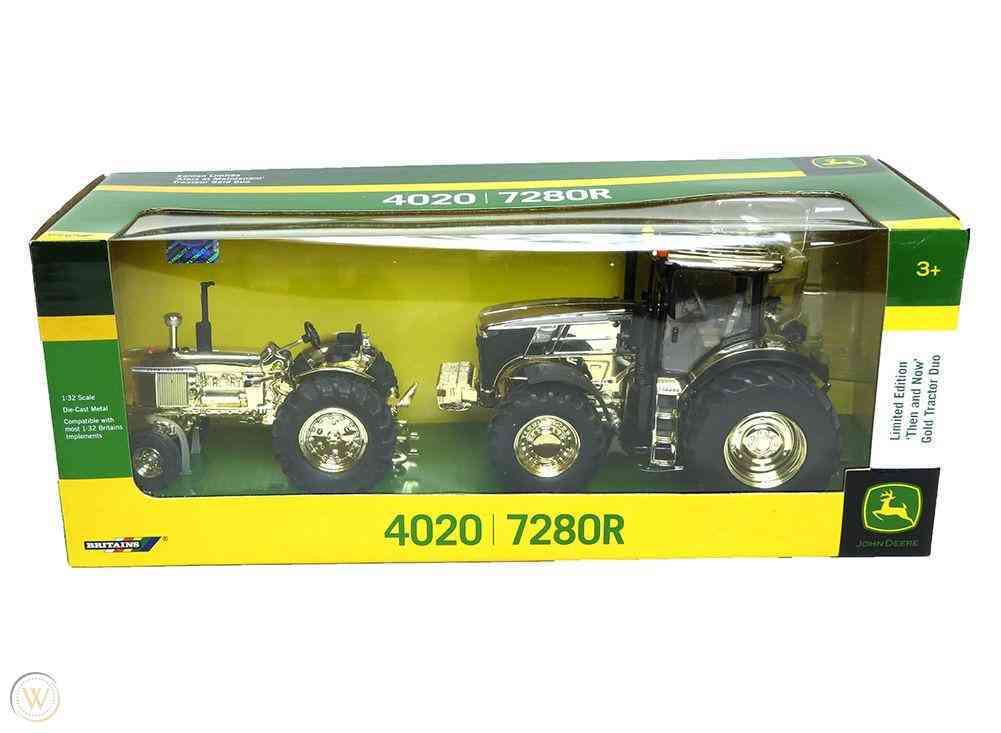 JOUET COFFRET TRACTEUR JOHN DEERE FOREST 1 50