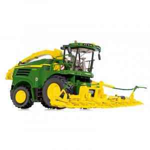 Jouet JOHN-DEERE 7R350 avec remorque forestière Bruder - Charles Chapuis