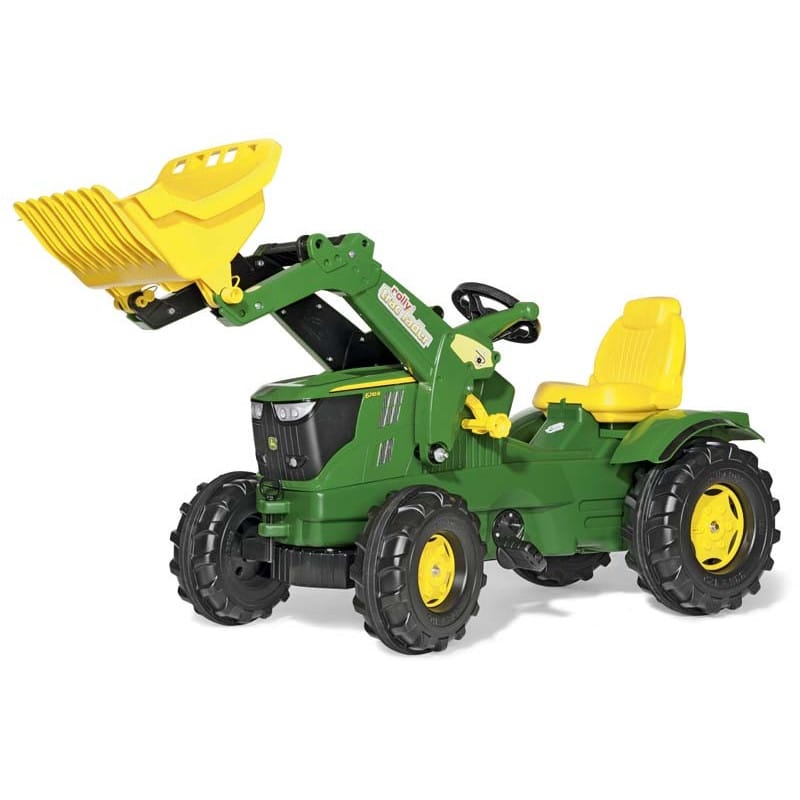 Jouet JOHN-DEERE 7R350 avec remorque forestière Bruder - Charles Chapuis